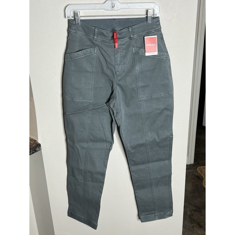 SPANX Stretch Twill Straight Leg Pants Size Medium NWT